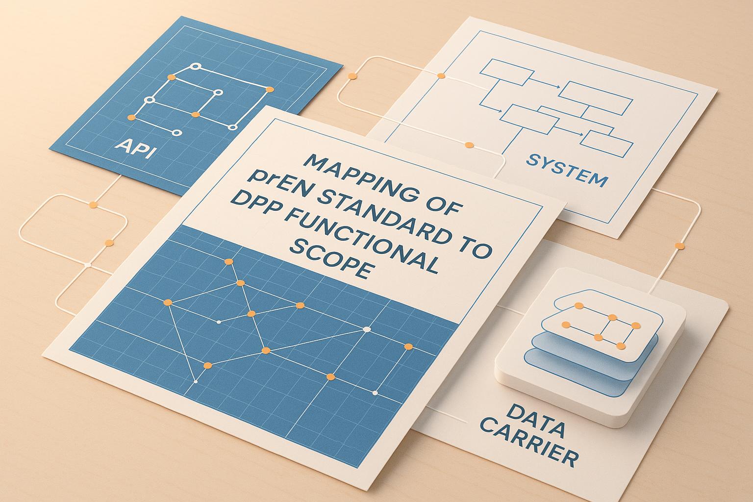 Mapping of prEN standard to DPP functional scope