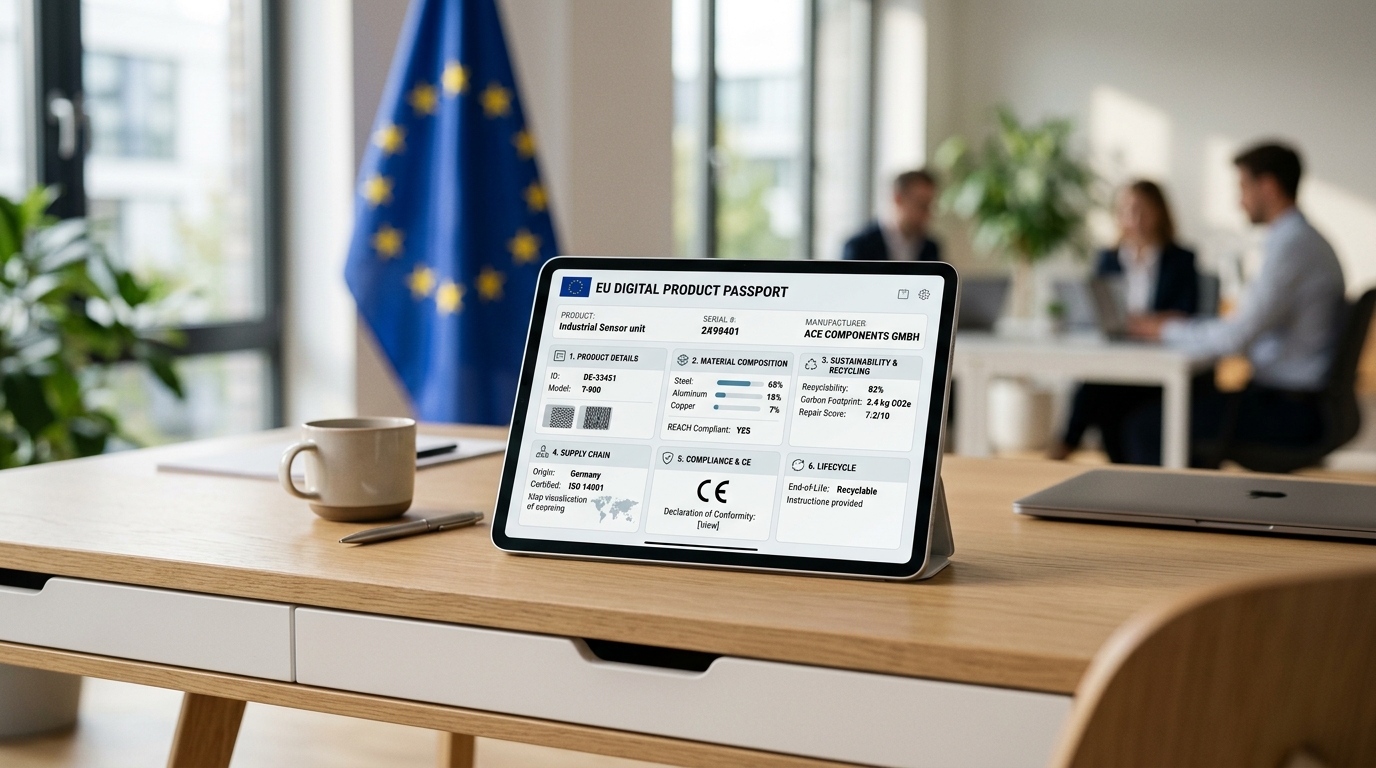 EU JRC Publishes Official Methodology for DPP Data Requirements Under ESPR