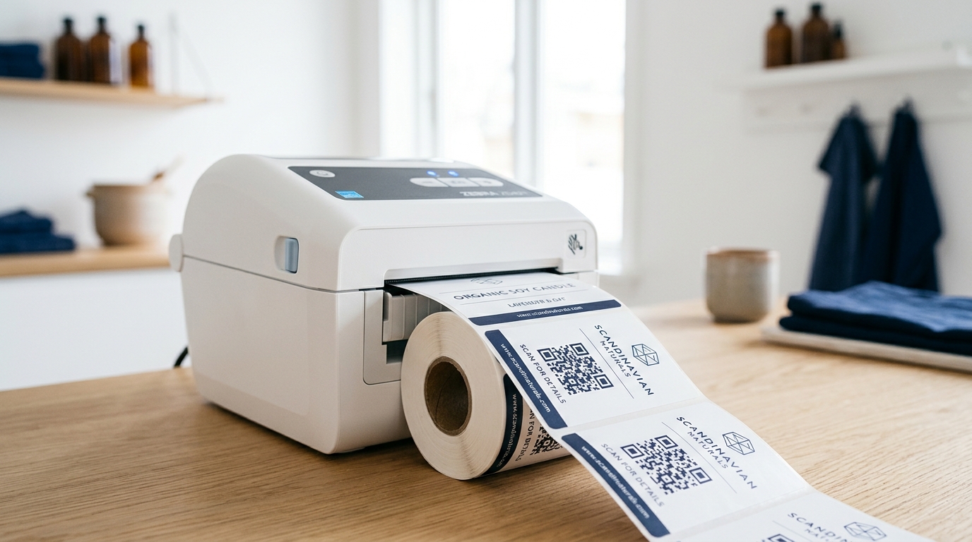 Do we need to create the objects before we print the QR labels?