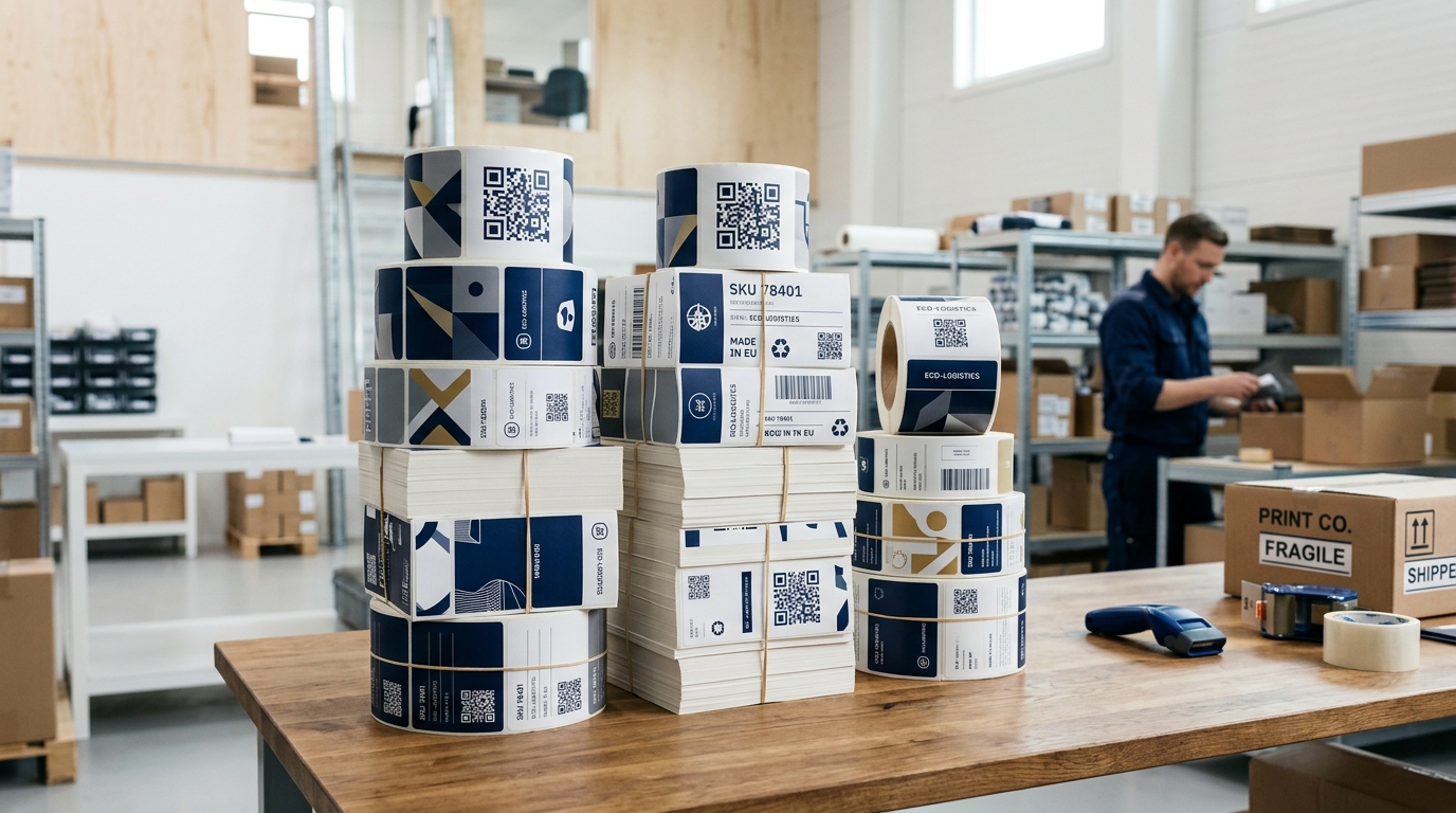More options for sending QR codes to print companies.